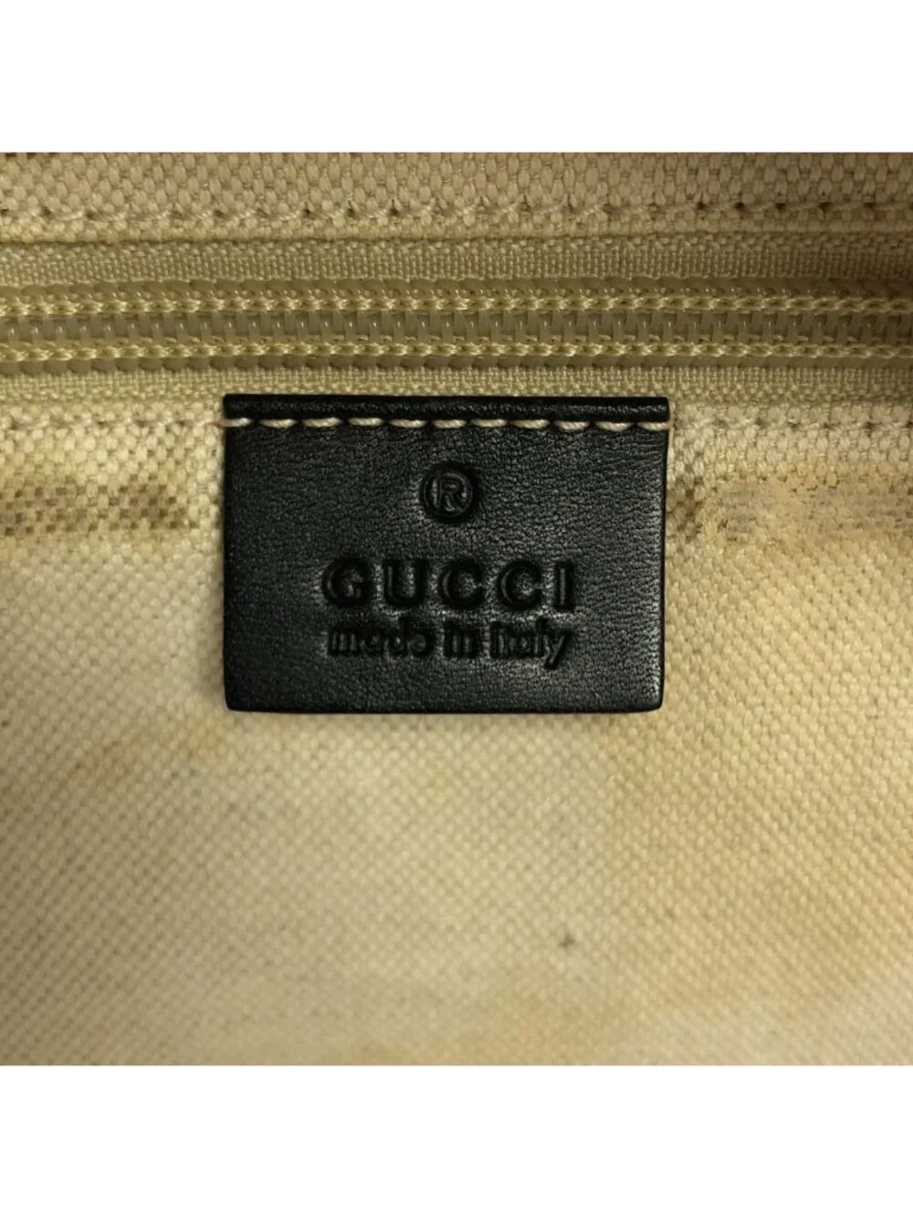 Gucci GG Monogram Nylon Backpack Black